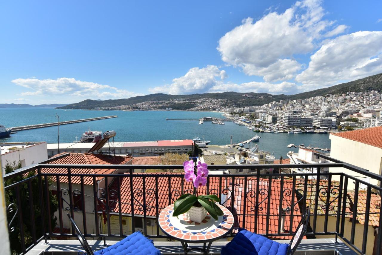 Apartament Golden Sea View - Old Town Kawala Zewnętrze zdjęcie